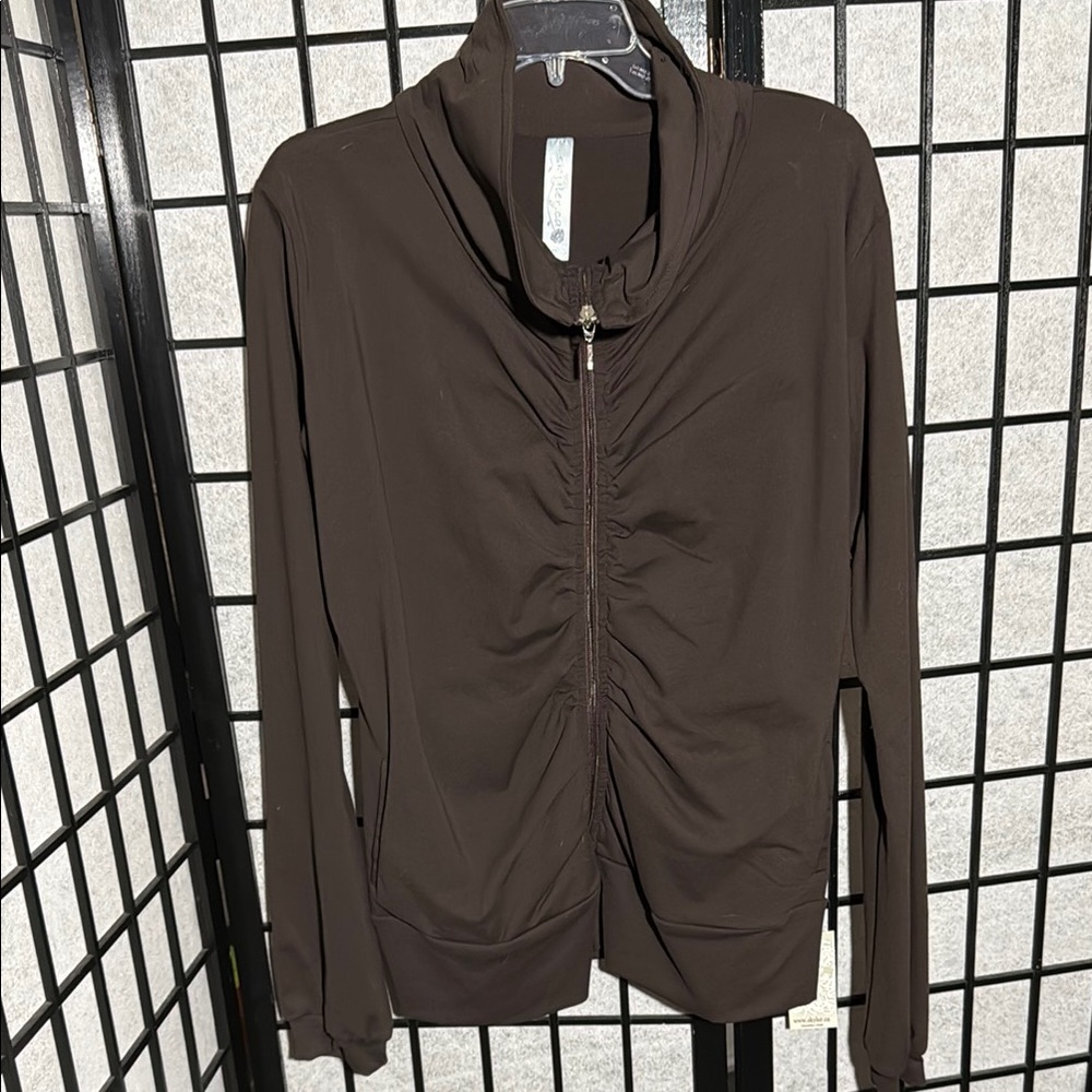 Vintage Athleisure Set, Yoga, Walking, Ruched Details , SZ XL